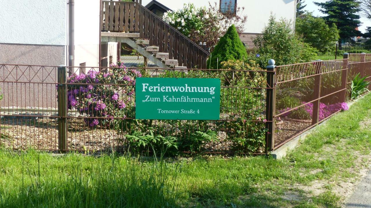 Ferienwohnung Zum Kahnfahrmann لوبنو المظهر الخارجي الصورة